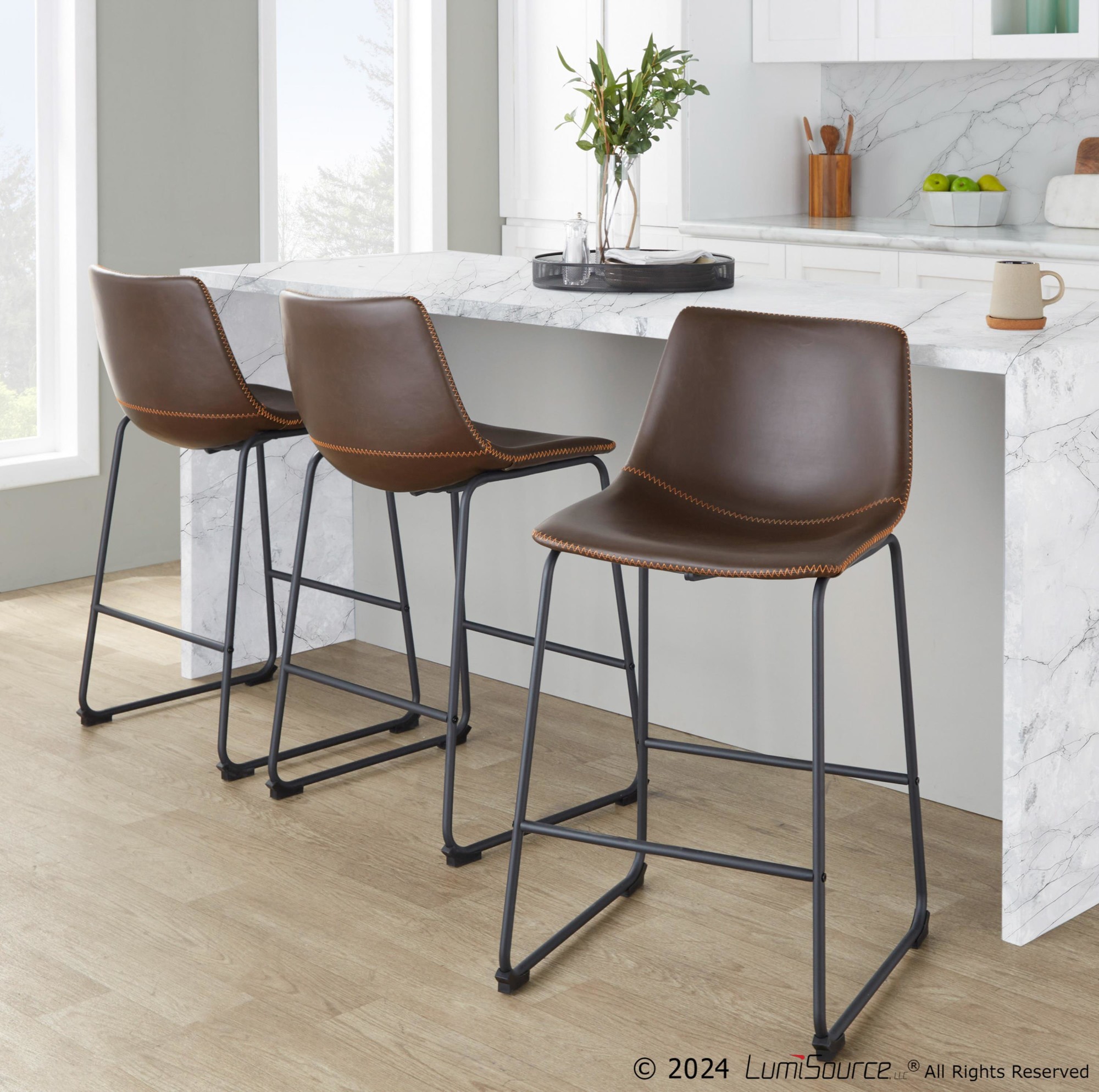 Duke 26" Fixed-height Counter Stool